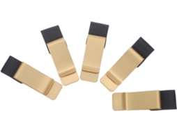 Conjunto De 5 Alfinetes Latão Para Canetas E Cadernos Com Design Elegante Material Durável, Ideal Para Decoração
