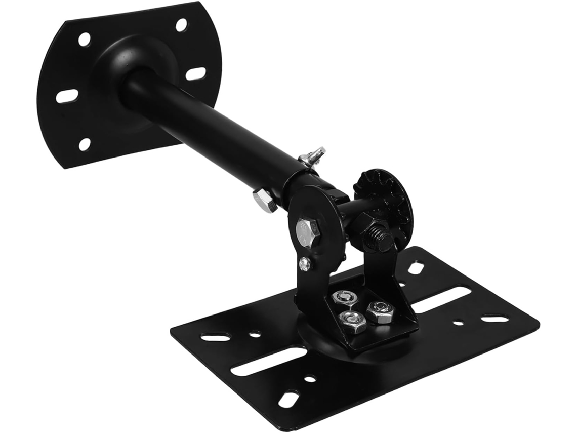 Suporte De Parede Ou Para Caixa De Som Em Ferro Preto Resistente.