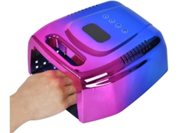 Lâmpada UV LED de 96 W SFUSHOS, recarregável para unhas, secador sem fio