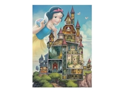 Quebra-cabeça Ravensburger Disney Castelos Branca De Neve - Quebra-cabeça De 1000 Peças