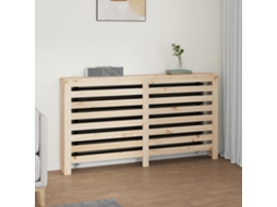 Vidaxl Cobertura De Radiador 153 X 19 X 84 Cm Pinho Maciço
