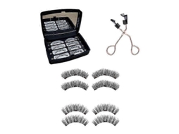Conjunto De Cílios Magnéticos Duplos 3d Natural Look Cílios Magnéticos Sem Cola No Liner Hengjian