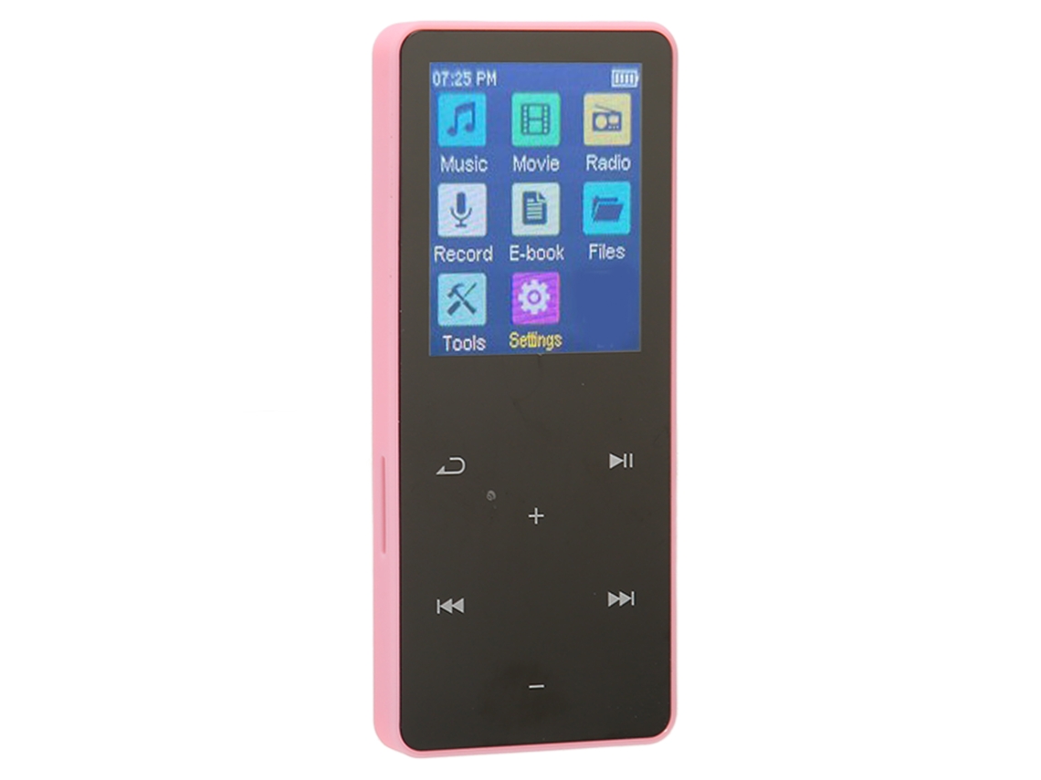 Leitor Mp3 Bluetooth Yizhood Js04 1.8inch Hifi Loseless 8gb (rosa)