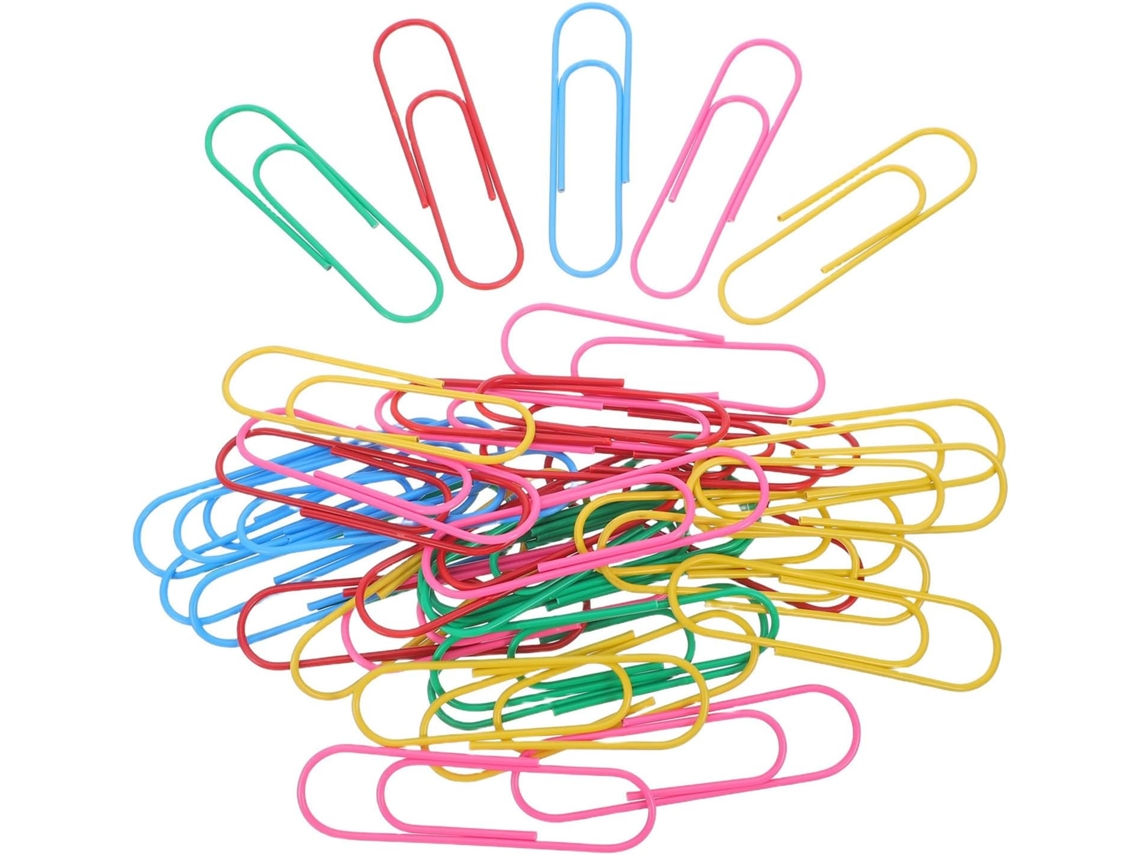 Clipe De Metal Extra Grande, Design Simples E Versátil, 100 Unidades De 10cm Para Segurar Documentos Grossos, Seguro
