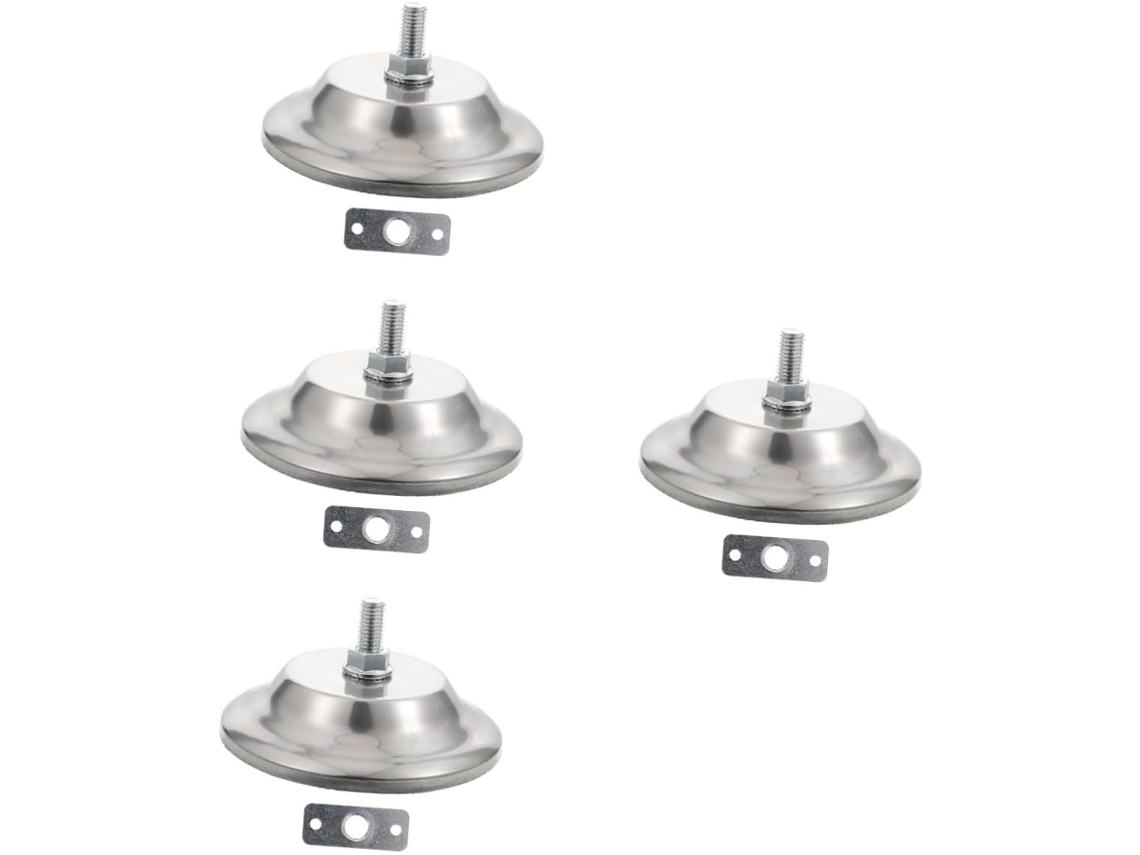 Conjunto De 4 Adaptadores Pés Niveladores Ajustáveis Popetpop Para