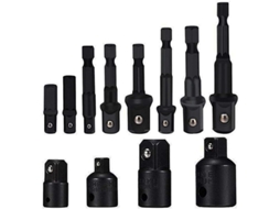 Set de 8 Adaptadores Y Extensiones para Chaves de Trinquete S/MARCA
