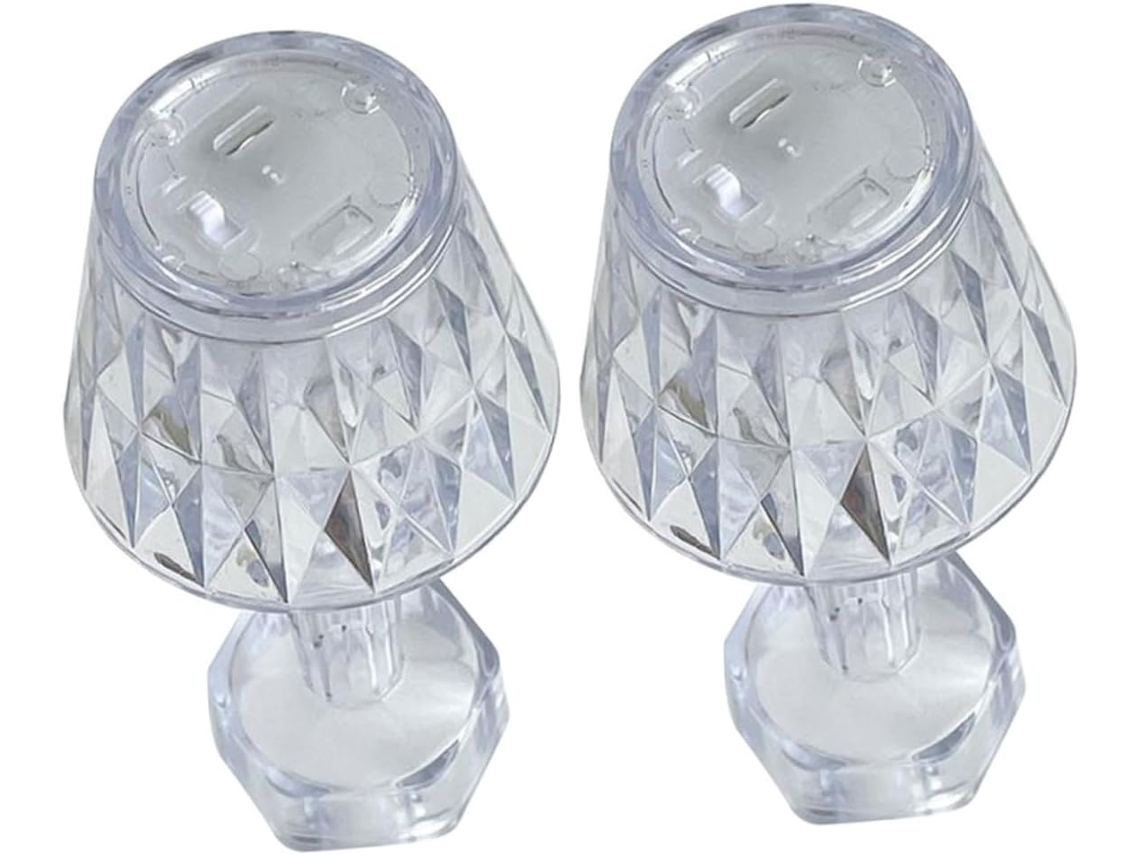 Luminária De Mesa Led 2 Peças, Luz Noturna Cabeceira, Decorativa Para
