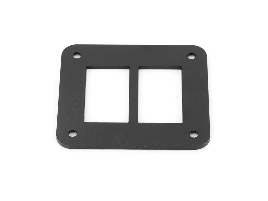 Support de Panneau d'Interrupteur en Aluminium Noir SFUSHOS