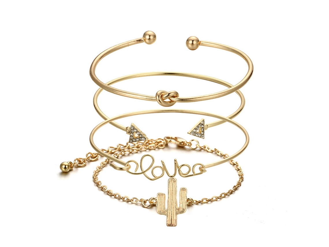 Pulseiras Para Mulher Estilo Ocidental Simples