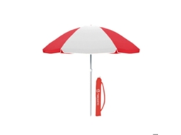 Guarda-sol De Praia - Marbueno - Verão 10346r - Vermelho - Ø 160 Cm - Aço