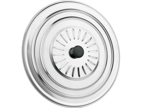 Tampa Multiuso Universal com Botão Anti-Calor em Aço Inox Ø30Cm TIENDA EURASIA