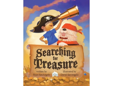 Livro Searching for Treasure de Ryan SanAngelo (Inglês)