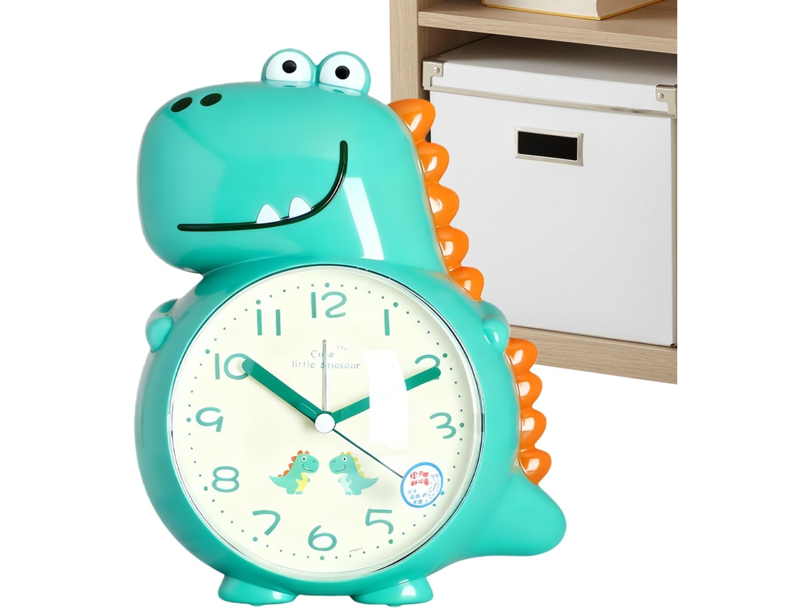 Despertador Analógico Infantil Com Alto Falante Inteligente Portátil