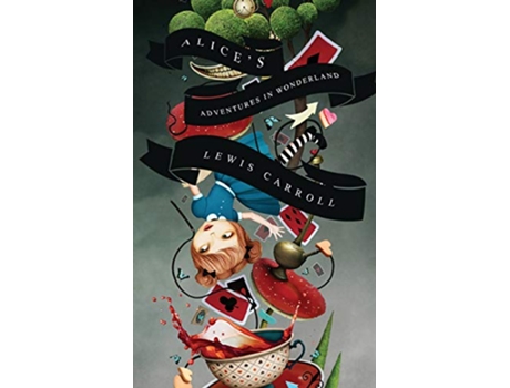 Livro Alices Adventures In Wonderland de Lewis Carroll (Inglês)