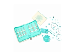 Conjunto de agulhas intercambiáveis KNITPRO Mindful Lace 10 cm Verde
