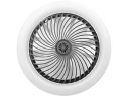 Ventilador De Teto Com Luz E Controle Remoto, Silencioso, Led Soquete