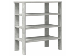 Sapateira Derivados de Madeira Cinzento Cimento 61x32x70 cm MAISON EXCLUSIVE