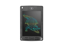 Lurelia, Tablet Lcd, Pequeno, Preto, Colorido, Caneta, Infantil, Portátil, Trava