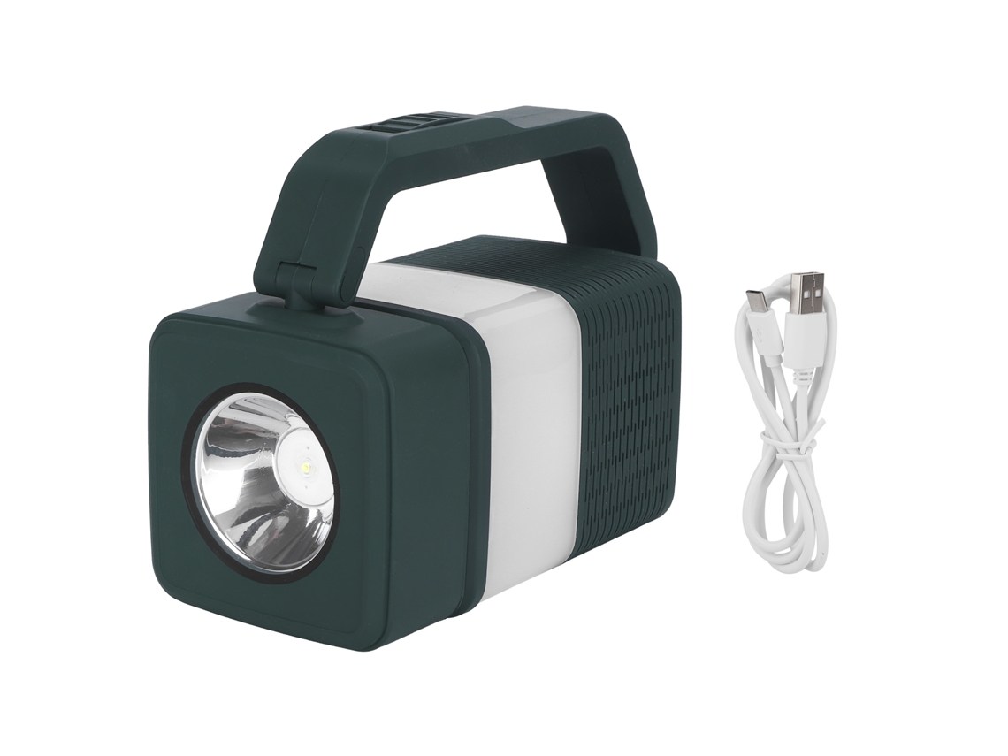 Rebe-lâmpada De Escritório Com Alto-falante Bluetooth Portátil Lâmpada Noturna Multiusos Luz De Mesa Para Exterior (verde)