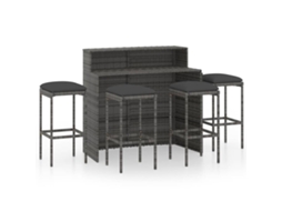 Garden Bar Set, Garden Bar Sets Vidaxl Cinzeto Rattan / Vime (n/a)
