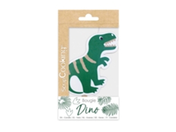 Vela grande - Dino 15 x 7,2 x 0,9 cm SCRAPCOOKING