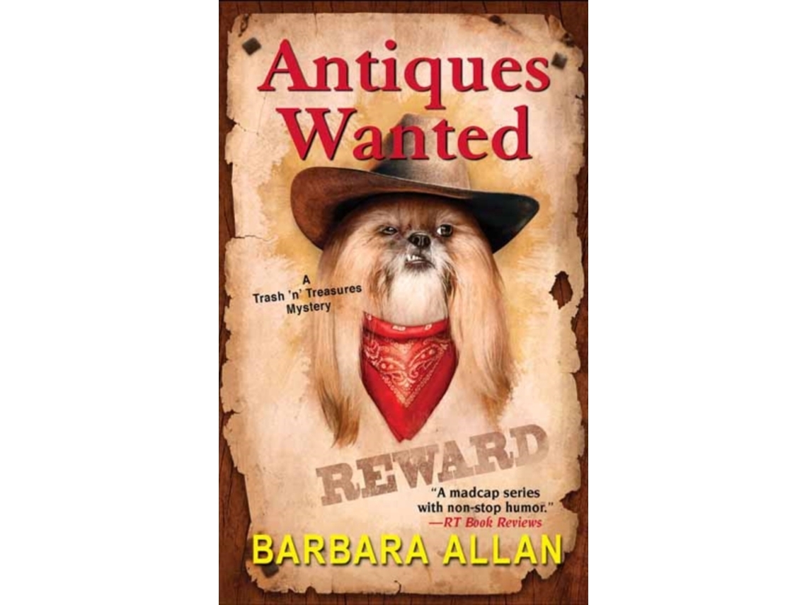 Livro Antiques Wanted de Barbara Allan (Inglês)