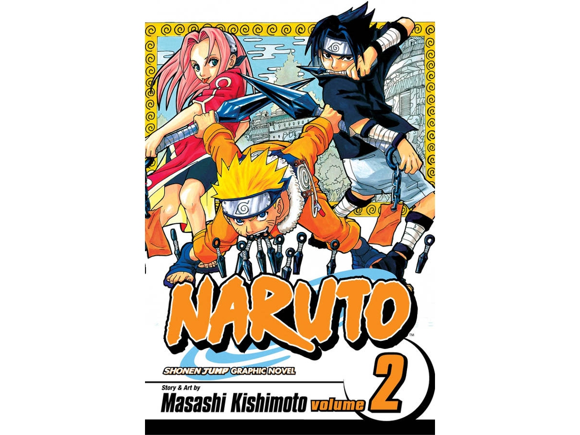 Livro Naruto, Vol. 2 de Masashi Kishimoto (Inglês)