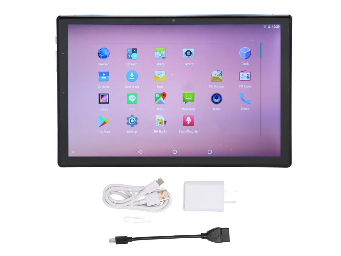 Tablet Android 11 De 10 Polegadas, 6gb, 256gb, 5g, Wifi, Azul Other