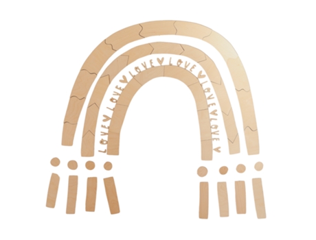 Decoração De Parede Arco-íris Xl
