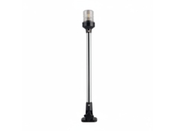 Farol De Navegação Marítima Led Para Barcos, Em Aço Inoxidável, Giratório, 12v, 457mm, Base De Nylon Ajustável