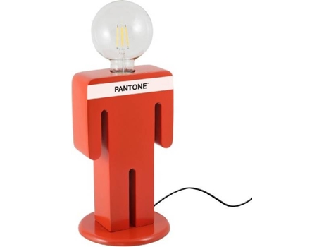 Candeeiro  HIO8681847183358 (Vermelho e Branco - Madeira)