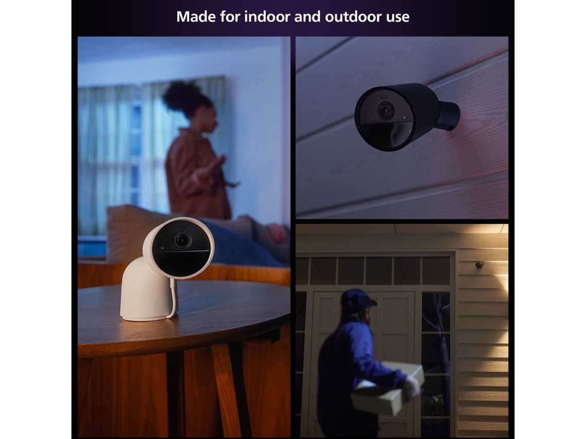 CÂMARA PHILIPS HUE SECURE MESA BRANCO