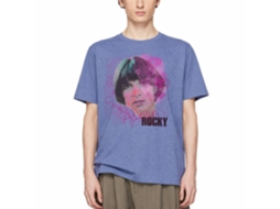 Rockinstone Rocky Movie Adrian Heather Light Blue Adult T-shirt Size:xxl