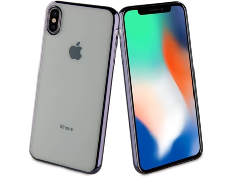 Capa iPhone XS Max  LIFE Bling Transparente