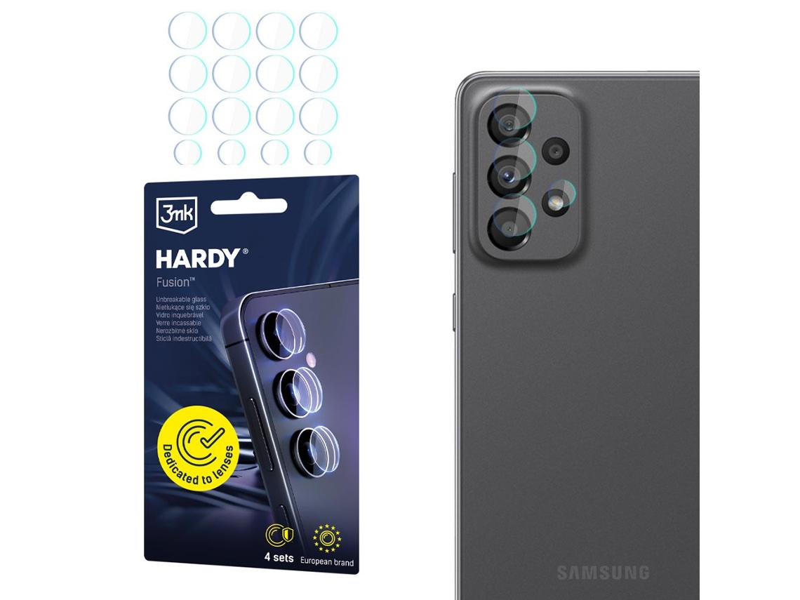 Película De Ecrã Samsung Galaxy A73 5g 3mk Hardy Fusion Lens Protection