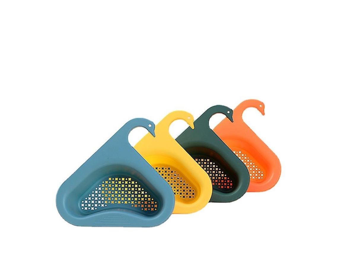 Organizador de Pia Triangular de Cozinha com Strainer 4 Peças 23*8cm para Esponjas e Escovas