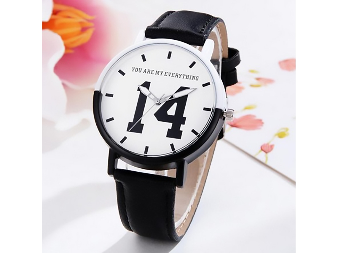 Reloj De Pulsera Deportivo Gaiety De Moda Casual Analógico De Cuarzo Negro