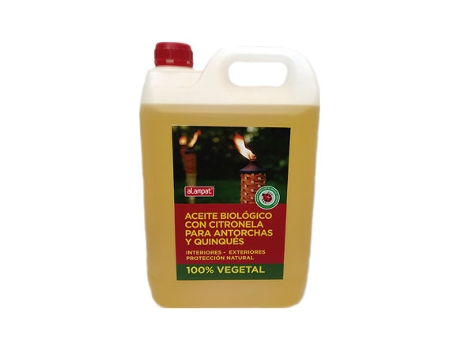 Azeite Biologico Para Tochas com Citronela ALAMPAT