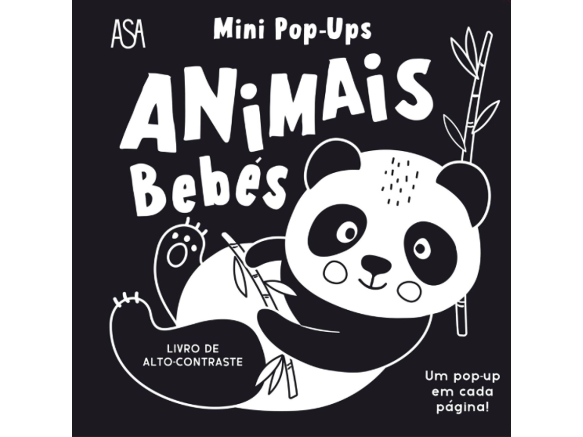 Livro Mini Pop-Ups - Animais Bebés de Lake Press (Português - Capa Dura)