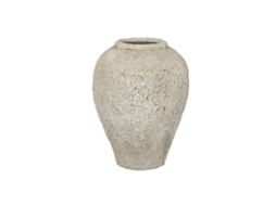 Vaso Home Esprit Cinzento Terracota 40 X 40 X 55 Cm