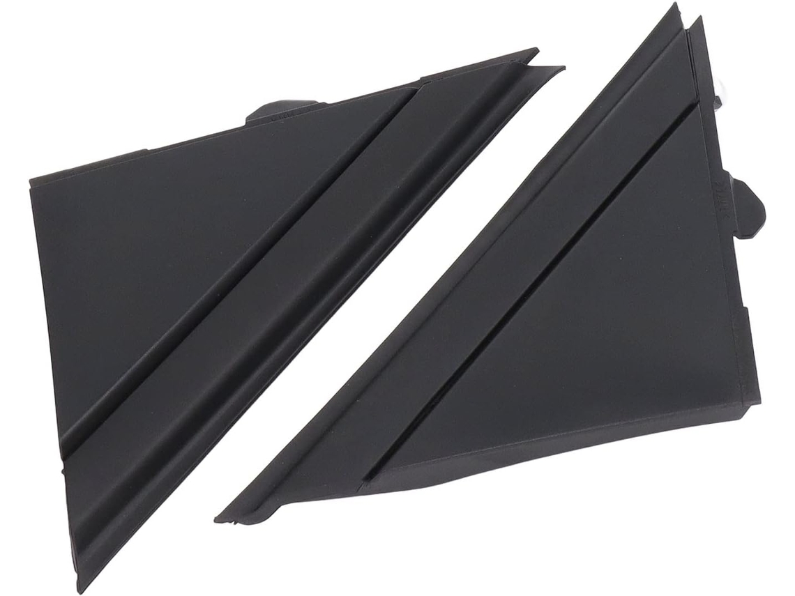 Spoilers Laterais Traseiros de Duas Peças em Abs, Spoilers Laterais Tipo Canard, Acabamento da Tampa do Porta malas SFUSHOS