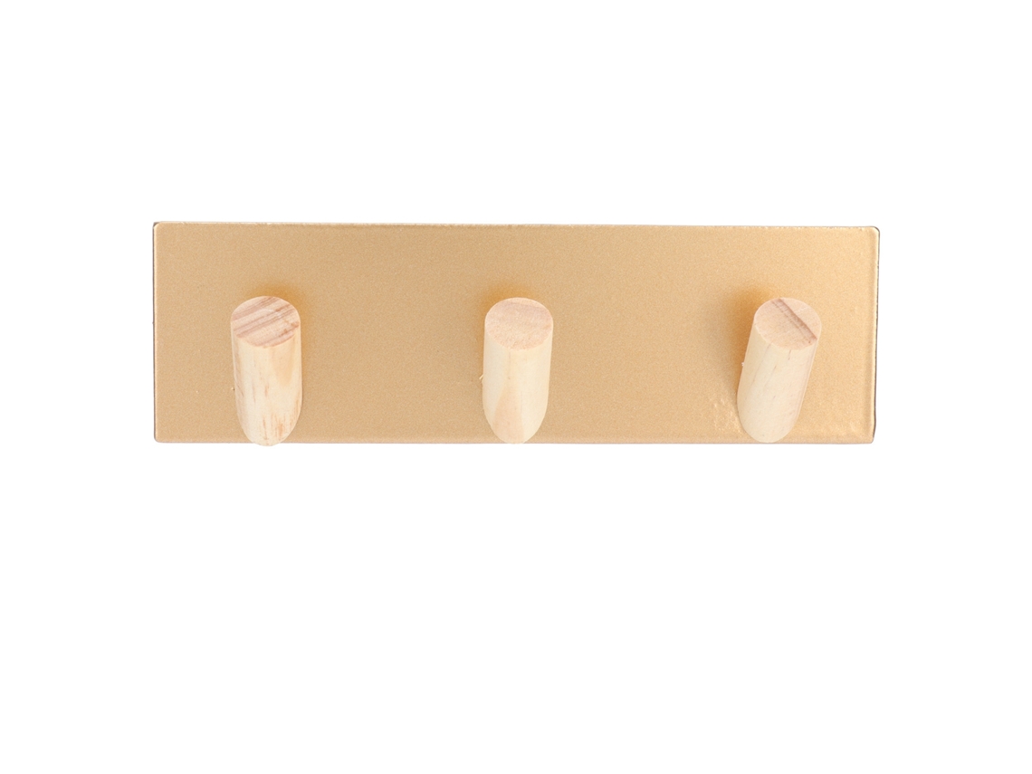 Ganchos de Ganchos de Parede LAXISCREED para Casa, Chaveiro e Cabides, Dourado T322