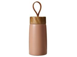 Caneca Térmica de Aço Inoxidável 304 , Garrafa de Água com Isolamento a Vácuo. MDUG (rosa)