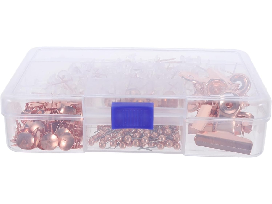 Conjunto Hemoton de 1 peça em madeira de pinho, aço inoxidável, plástico, para mesas escolares, organizadores e materiais de escritório. Inclui ganchos e outros acessórios.