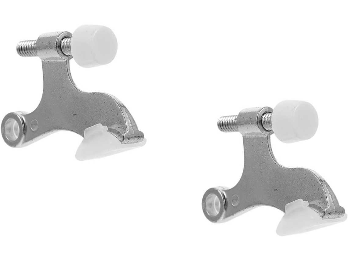 Batente De Porta/protetor De Parede De 2 Peças Com Pontas Resistentes Para Uso Interno E Externo. Design Elegante.