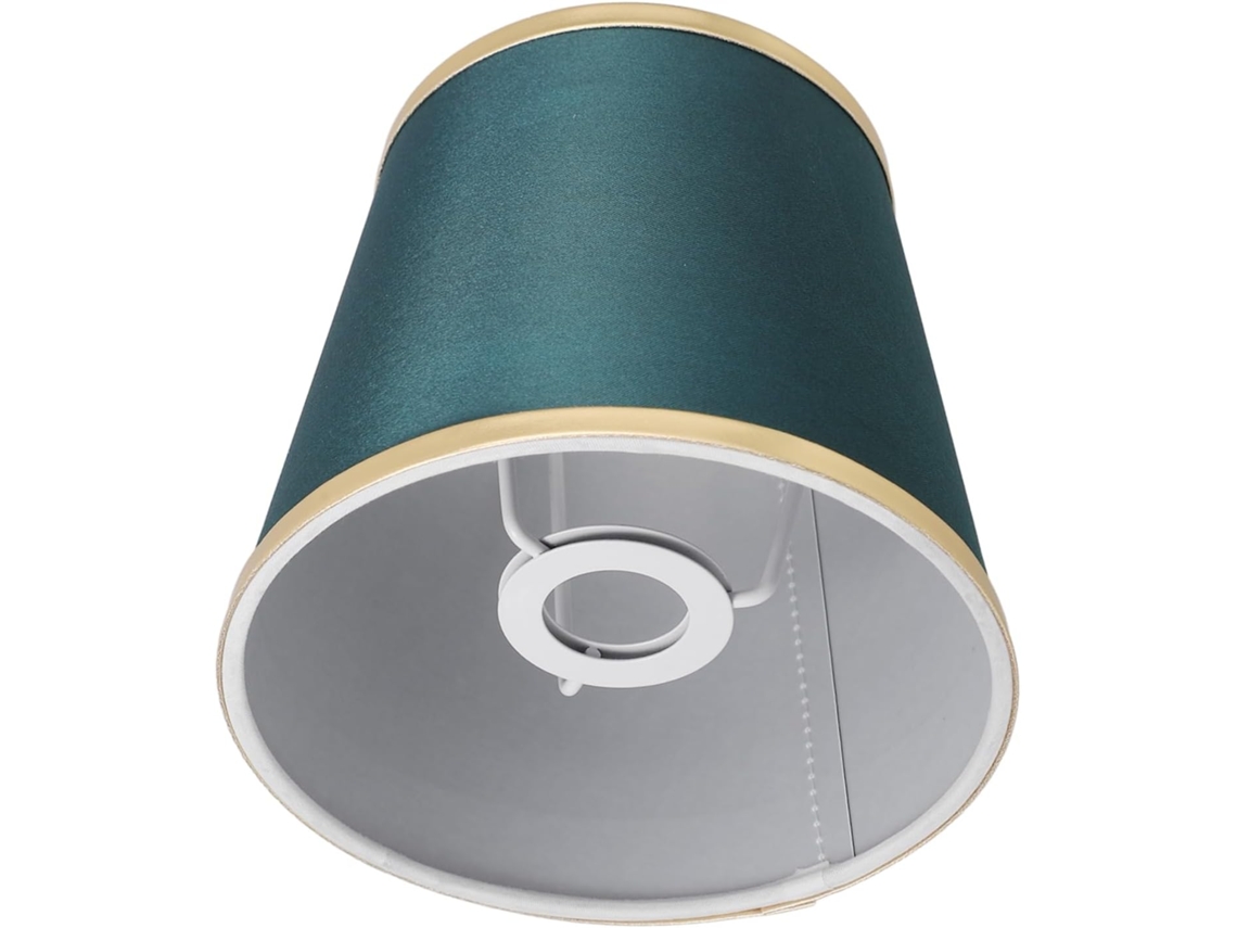 Luminária De Teto Moderna Em Ferro E Tecido Para Quarto.