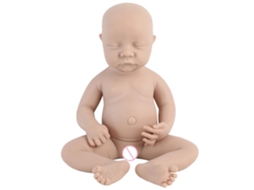Boneca De Bebê Reborn Em Silicone, Textura Realista, Opções Unissex,43cm Menino Oem (16.92inch)