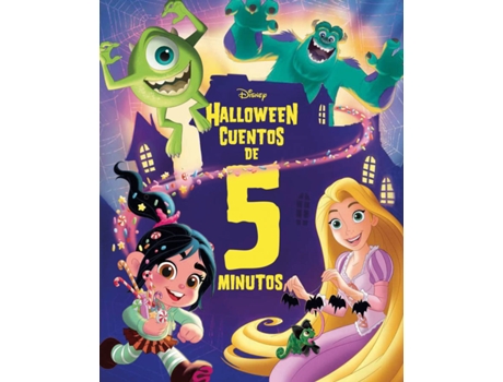 Livro Disney. Halloween. Cuentos De 5 Minutos de Disney (Espanhol)