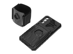 Capa com Suporte para Samsung Galaxy S22 Plus EOOCOO (com cinto de pulso)