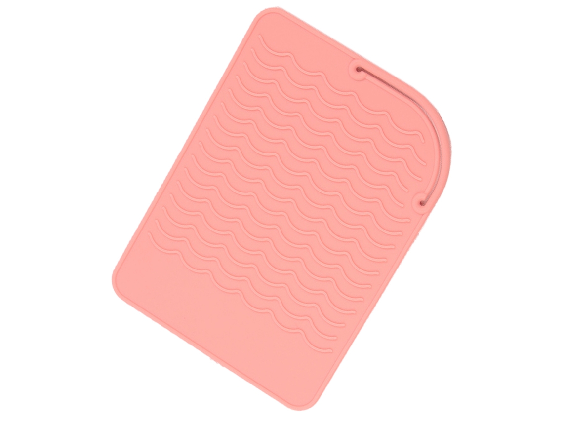 Almofada Resistente para Modelador de Cabelo Almofada Resistente Ao Calor de Silicone Alisador de Cabelo Suporte Almofada de Ferro Plana JEDBESETZT